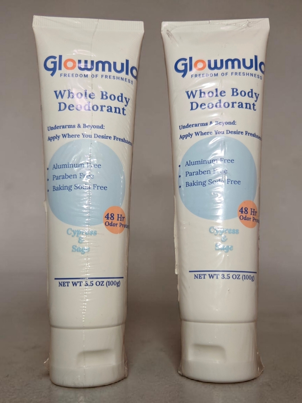 Set Of 2: Glowmulo Whole Body Deodorant
